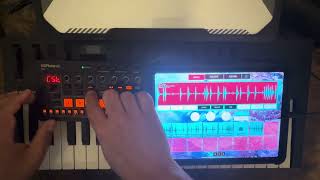 Koala Sampler Midi feature with Roalnd P6 gives you added benefits to this combo