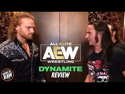 HANGMAN KICKED OUT OF ELITE! AEW Dynamite Full Show Results & Review | Going In Raw Podcast