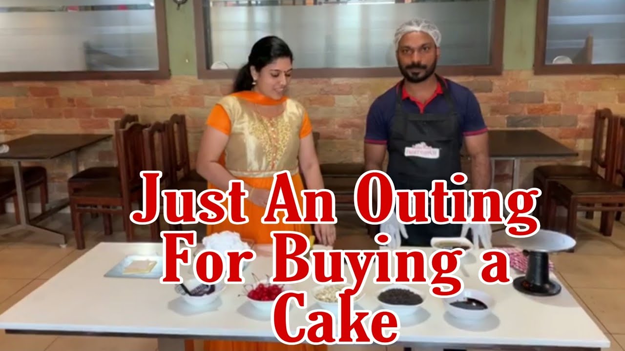 Just an outing for buying a cake