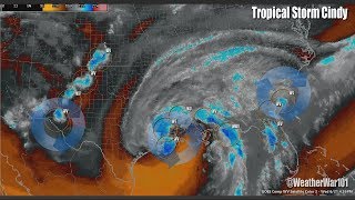 Tropical Storm Cindy: Birmingham Tornado Creation