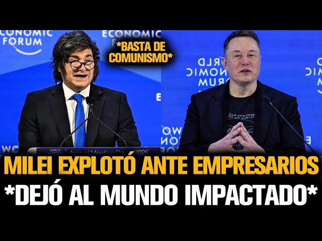 MILEI EXPLOTÓ ANTE EMPRESARIOS Y DEJÓ AL MUNDO IMPACTADO