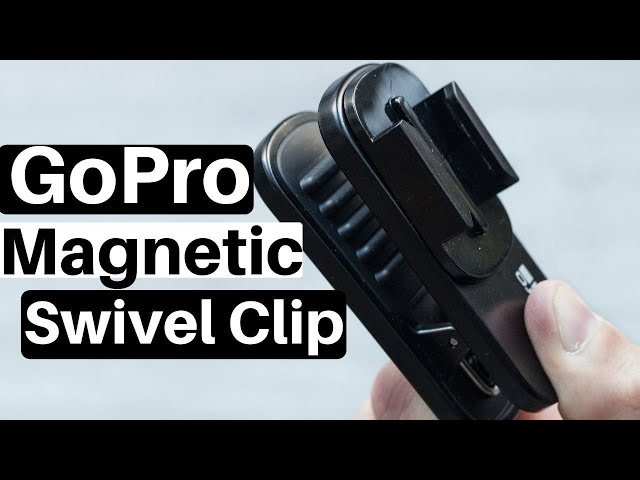 GoPro Magnetic Swivel Clip support system - clip / magnetic mount