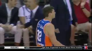 Jimmer Fredette Half Court Buzzer Beater! Houston Rockets vs Shanghai Sharks 10-2-2016