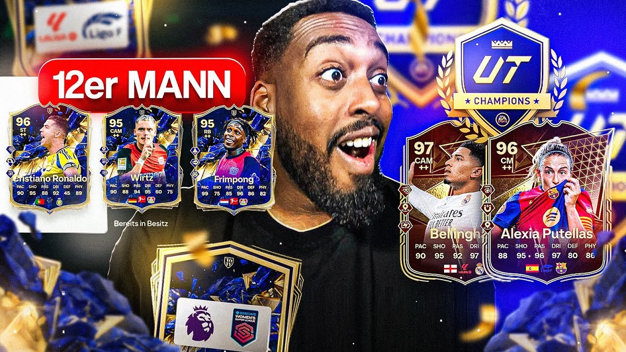 OMG RONALDO als 12. TOTY😍LIGEN-UPGRADES sind DAA💙MEINE BESTE & SCHLECHTESTE WL🔥😭I EA FC 25