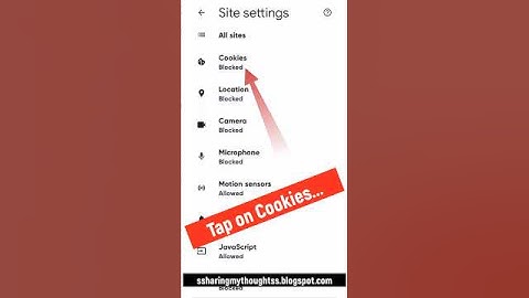 How to Enable Cookies on Google Chrome Android #shorts #googlechrome #chromesettings #chrome