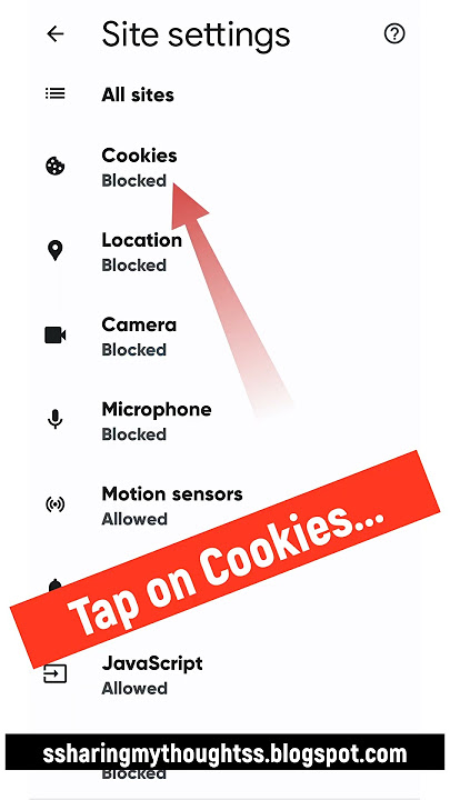 How to Enable Cookies on Google Chrome Android #shorts #googlechrome #chromesettings #chrome