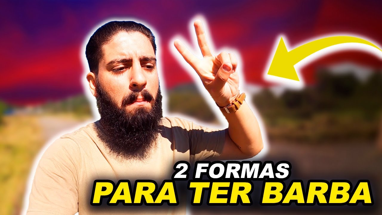 Como Ter Barba Rápido | BARBA PRETA