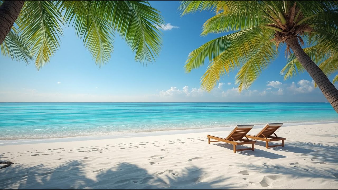 Tropical Stillness 4K — A Quiet Beach for Calm Living