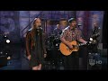 Tv live the decemberists with gillian welch  down by the water conan 2011