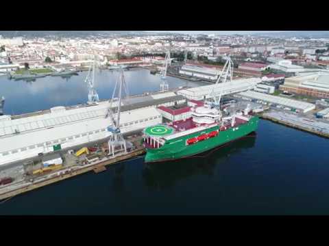 NAVANTIA Ferrol: Buque de Apoyo a Plataformas 'Orgullo Petrolero'