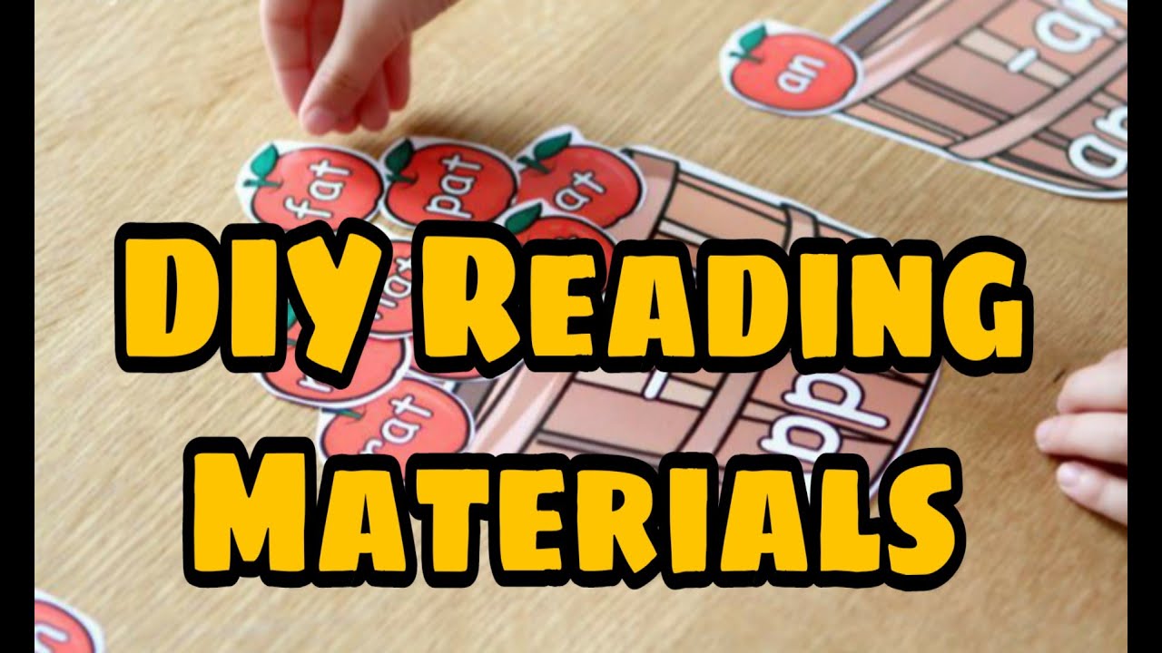 DO IT YOURSELF READING MATERIALS | READING TOOLS