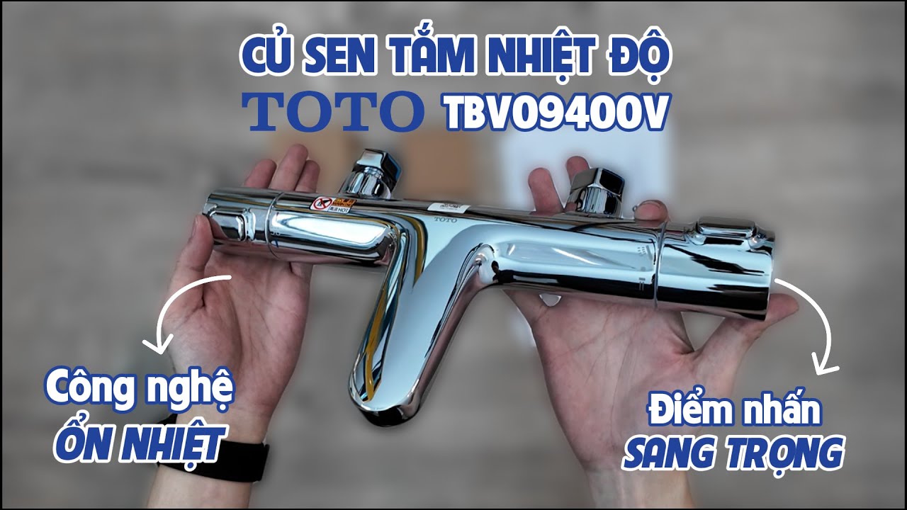Củ sen tắm nhiệt độ TOTO TBV09400V