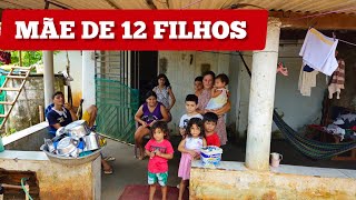 MÃE DE 12 FILHOS MORANDO DE ALUGUEL SEM BOLSA FAMÍLIA, CONHEÇA DONA BRANCA - ARAPARI CE
