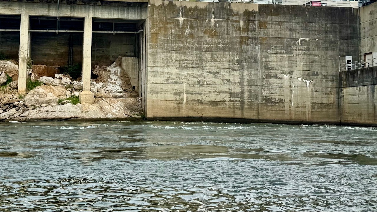Tennessee Striped Bass Top Water Fishing!! Two Dams in Two Days. Best Top Water Bait Ever!!