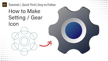How to Make Icon Setting (Windows 11 Icon) - Adobe illustrator Tutorial