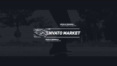 Glitch Titles Version 2 | $12 | After Effects Project file