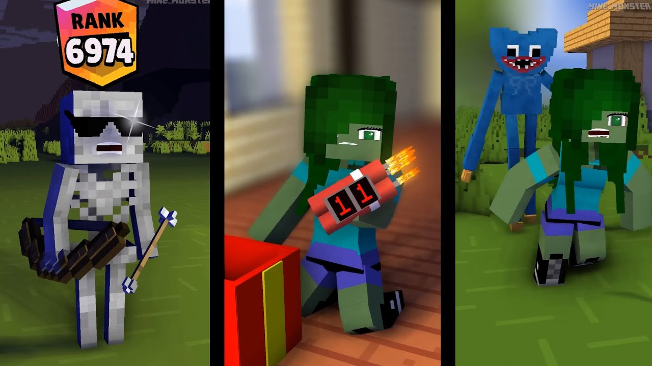 Meet Monster Team Part2 | Minecraft Mix