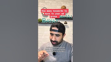 How many keywords should you have in your ad groups with google ads #googleads #leadgeneration