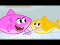 Little Swordfish Learn To Help Song - More Baby Shark Kids Nursery Rhymes