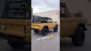 A Classic Bronco with a 427 - Guaranteed to make you smile 😊