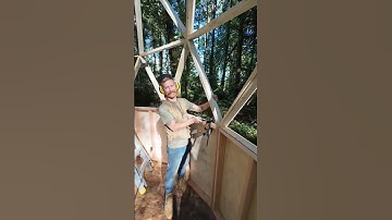 DIY Dome Home ! #woodworking