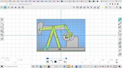 ME3610 motiongen of an oil pumpjack