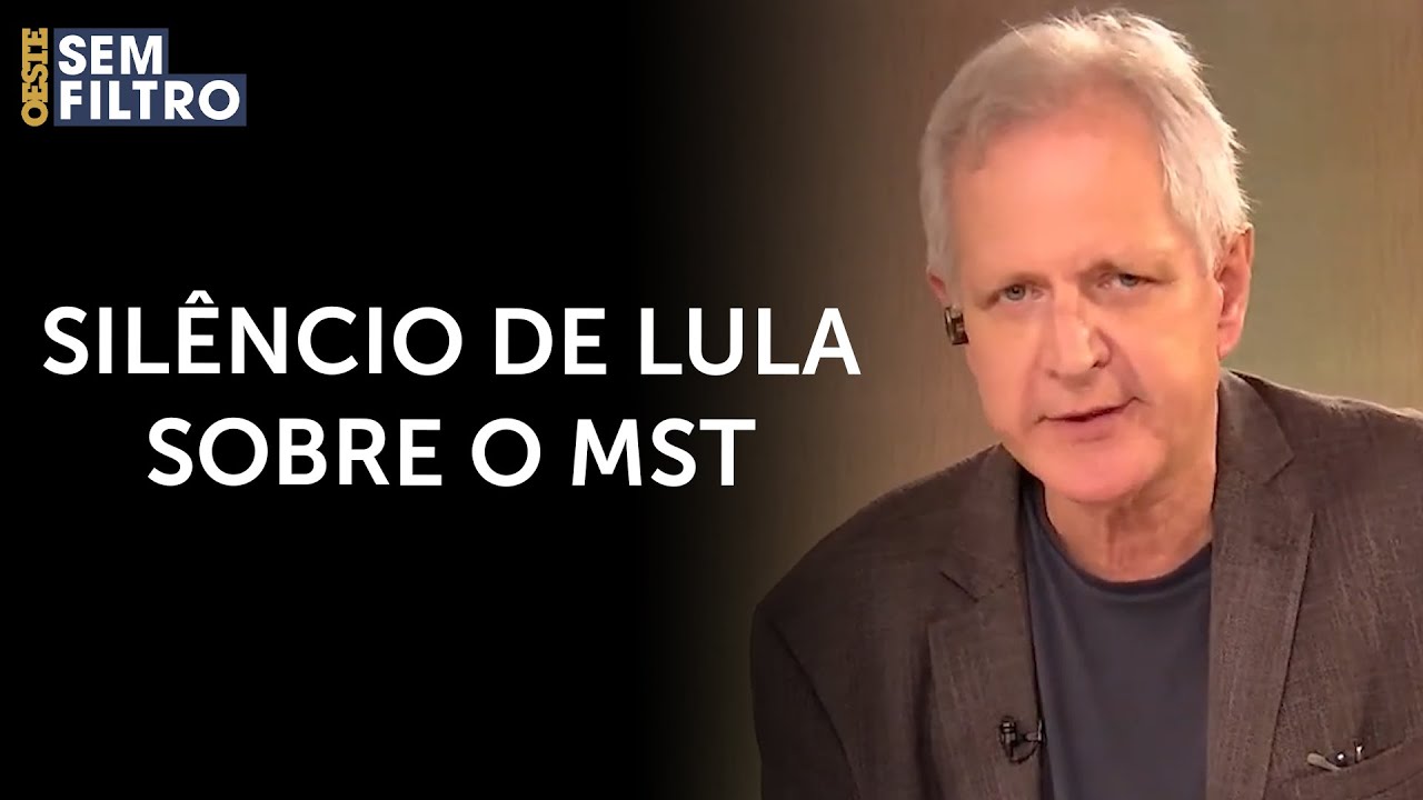 Augusto Nunes: ‘Quando o Lula vai se manifestar sobre as invasões do MST?’ | #osf