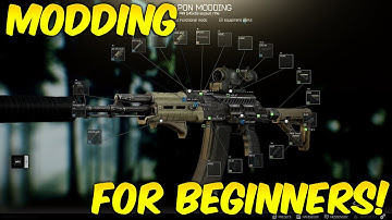 Escape From Tarkov Weapon Modding For Beginners | Easy and Quick Modding!