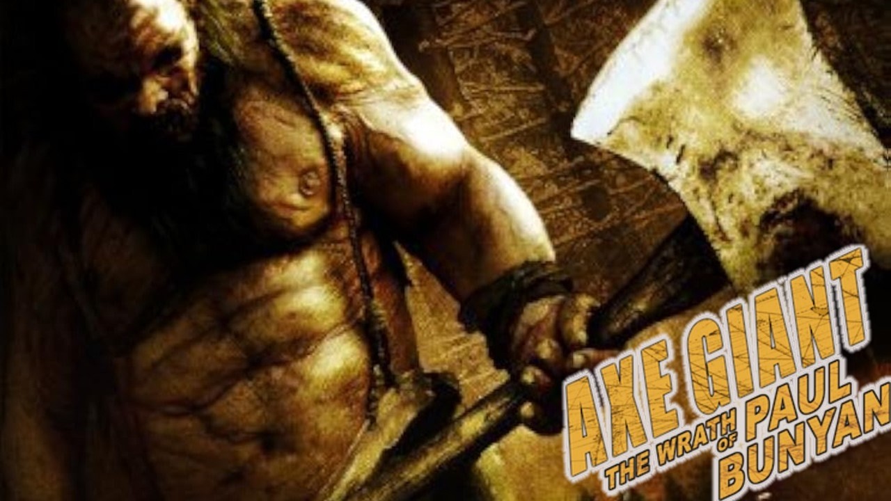 Axe Giant: The Wrath of Paul Bunyan 2013 Horror Film | Chris Hahn, Amber Connor, Tom Downey | Review