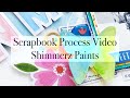 Scrapbook Process Video | June 2021 Color Kitz | Brianna Lepper *Mixed Media Scrapbooking*