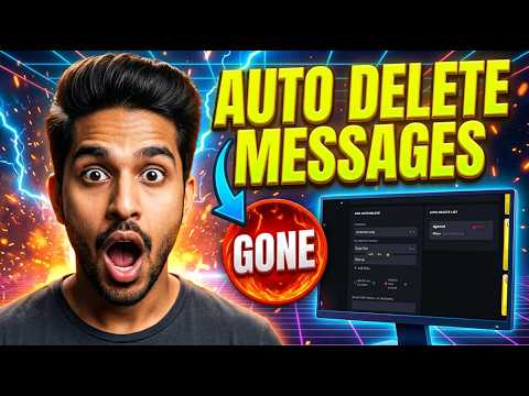 How To Auto Delete Messages In Discord | Dino Bot Setup Tutorial