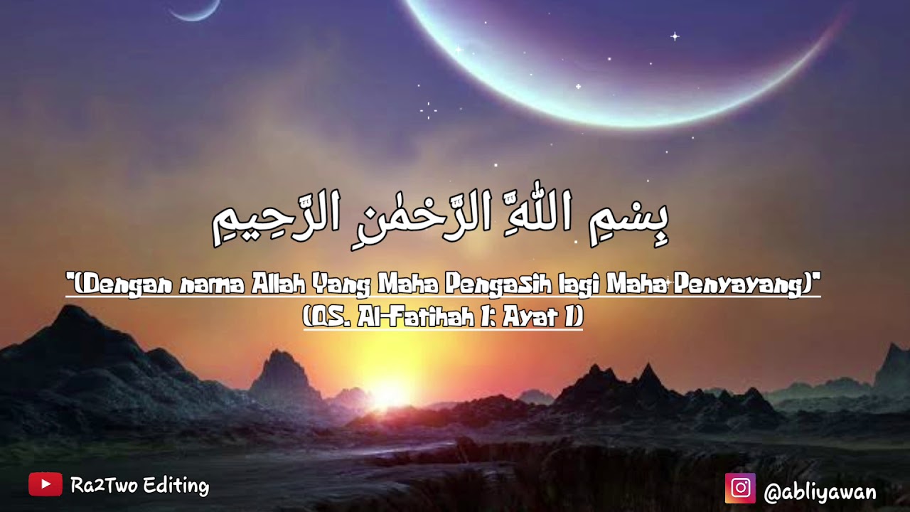 Muzammil hasballah Surah Al-Fatihah - YouTube