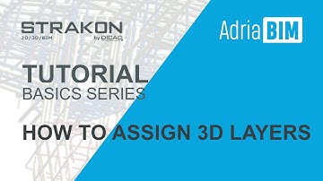 STRAKON - Tutorial - Basics: How to create 3D layers and assign elements to them