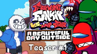 What if Impostor V4 had the Undertale mechanic? A beautiful Day Among Us Preview screenshot 5