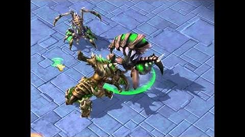 Starcraft 2 Custom Model: Zerg Tyrant