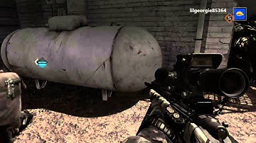 Cod ghosts-Trickshot on Bots