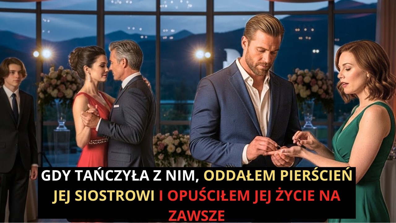 Oddałem obrączkę jej siostrze, gdy ona tańczyła z kochankiem  Szokujący finał zdrady!