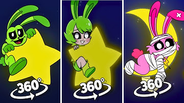 360º VR Smiling Critters cardboard voicelines animated (Complete)  Hoppy Hopscotch