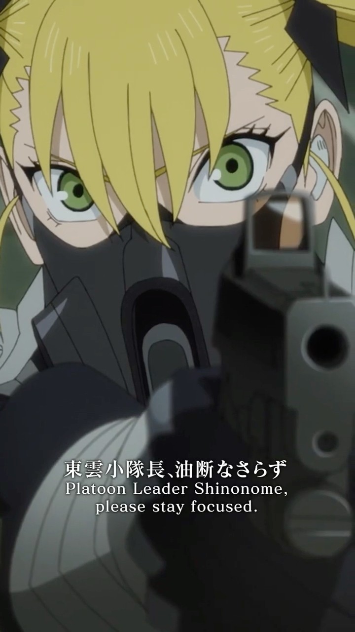 怪獣8号 ウィンドブレイカー 王様らんきんぐ タコピーの原罪 Platoon Leader Shinonome, please stay focused