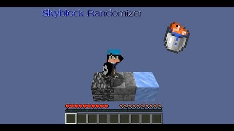 Skyblock randomizer! (part 1)