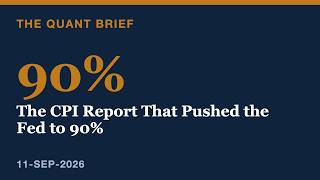 Full CPI Hits Target, Fed Odds Jump To 90% · Sep 11, 2026 PM News
