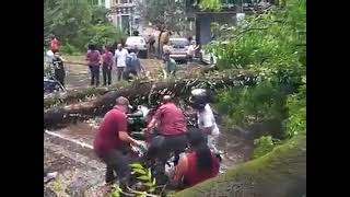 Centro de Pouso Alegre arrasada com a chuva de ontem...-- 04/10/2021