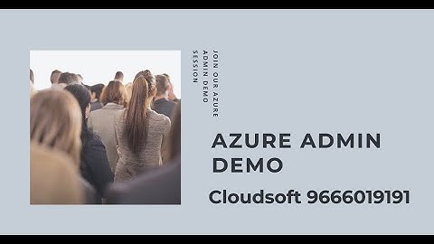 Azure Admin,Azure AVD Demo Session Cloudsoft leader in Training and placement call 9666019191