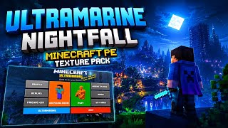 Ultramarine Nightfall Texture Pack MCPE 1.26.44 | Modern UI + FPS Boost ⚡ screenshot 5