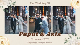 Download Lagu Live! Akad Nikah Puput \u0026 Aziz - Singolangu Sarangan Plaosan Magetan - Ndemes Music - CISS Audio MP3