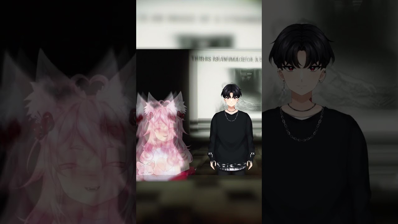 He Was Terrified |  #vtuber #vtuberyt #live2d #funnyvtuberclips
