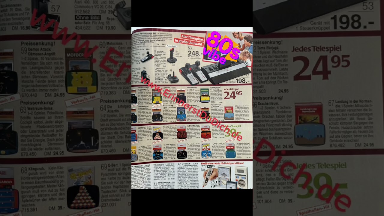 Quelle Versandhaus Katalog 1986 durchblättern - 80er Jahre