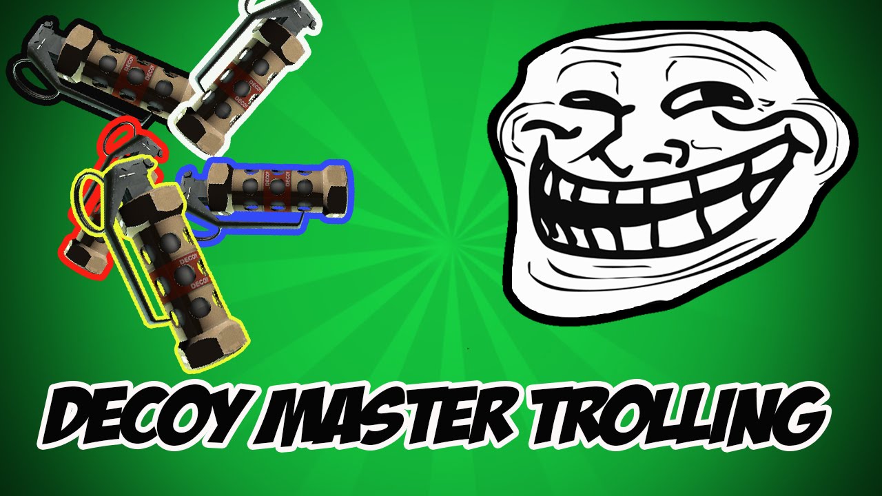 Decoys master troll CS:GO - YouTube