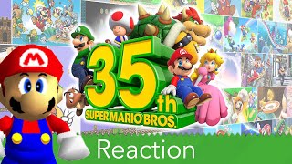 The Mario Remasters Are Real | Super Mario Bros. 35th Anniversary Direct Reaction