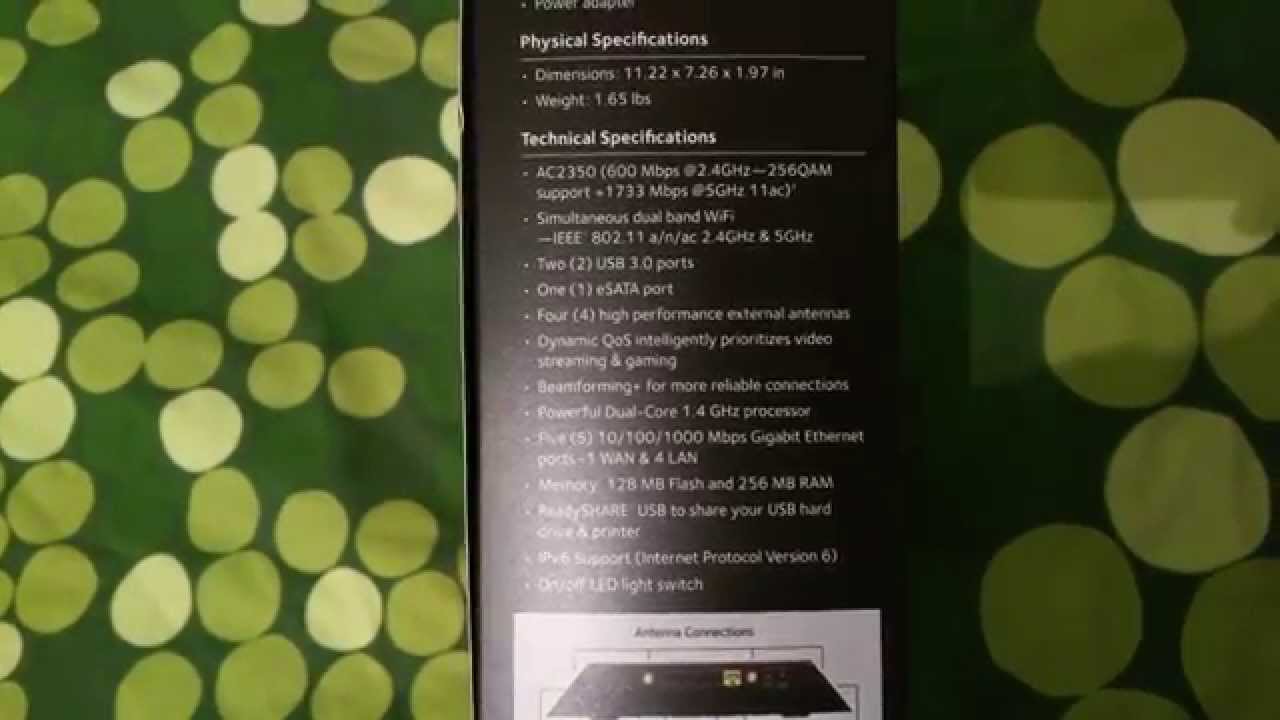 Netgear Nighthawk x4 (R7500) Unboxing [4k] YouTube